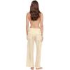 image:imageSteve Madden Womens Adjustable Crochet Cargo Pants with PocketsPearl Cozy Crochet