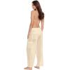 image:imageSteve Madden Womens Adjustable Crochet Cargo Pants with PocketsPearl Cozy Crochet
