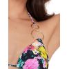 image:imageSteve Madden Womens Adjustable Triangle Bikini Top with Gold Double RingDazy Fields