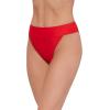 image:imageSteve Madden Womens Banded High Leg High Waist Bikini Bottom with Flirty CoverageCherry