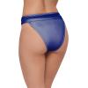 image:imageSteve Madden Womens Banded High Leg High Waist Bikini Bottom with Flirty CoverageMidnight