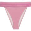 image:imageSteve Madden Womens Banded High Leg High Waist Bikini Bottom with Flirty CoverageOrchid