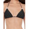 image:imageSteve Madden Womens Basic Tie Halter Triangle Bikini TopDarling Dot