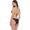 image:imageSteve Madden Womens Basic Tie Halter Triangle Bikini TopDarling Dot