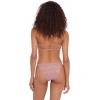 image:imageSteve Madden Womens Cutout Bandeau Bikini Top with Gold BeadsChevron Shine Orchid
