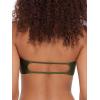 image:imageSteve Madden Womens Cutout Bandeau Bikini Top with Gold BeadsShine Bright Olive