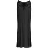image:imageSteve Madden Womens Mesh Adjustable Tie Front Maxi SkirtBlack