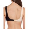 image:imageSteve Madden Womens Ring Front Swim Bralette TopBlack Ivory
