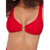 image:imageSteve Madden Womens Ring Front Swim Bralette TopCherry