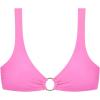 image:imageSteve Madden Womens Ring Front Swim Bralette TopNeon Pink