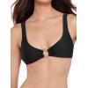 image:imageSteve Madden Womens Ring Front Swim Bralette TopRaven