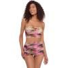 image:imageSteve Madden Womens Ruched Mesh Coverup Mini SkirtSuper Bloom
