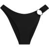 image:imageSteve Madden Womens Scoop Hipster Bikini Bottom with Cheeky CoverageShine Bright Raven