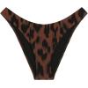 image:imageSteve Madden Womens Scoop Hipster Bikini Bottom with Cheeky CoverageStatic Leopard