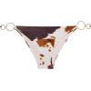 image:imageSteve Madden Womens Strap Side Bikini Bottom with Gold Double RingHideout