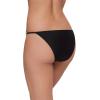 image:imageSteve Madden Womens Strap Side Bikini Bottom with Gold Double RingRaven