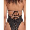 image:imageSteve Madden Womens Strappy Cutout Triangle One Piece SwimsuitPurfection