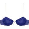 image:imageSteve Madden Womens Underwire Scoop Neck XBack Demi Bikini TopMidnight