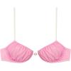 image:imageSteve Madden Womens Underwire Scoop Neck XBack Demi Bikini TopOrchid