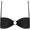 image:imageSteve Madden Womens XBack Ring Front Swim Bralette TopShine Bright Raven
