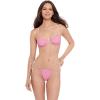 image:imageSteve Madden Womens Underwire Scoop Neck XBack Demi Bikini TopOrchid