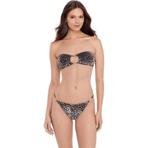 image:imageSteve Madden Womens Cutout Bandeau Bikini Top with Gold BeadsPurfection