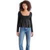 image:imageSteve Madden Womens Apparel Avielle TopBlack