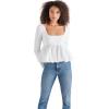 image:imageSteve Madden Womens Apparel Avielle TopOptic White
