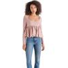 image:imageSteve Madden Womens Apparel Avielle TopRose Smoke