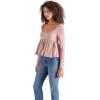image:imageSteve Madden Womens Apparel Avielle TopRose Smoke