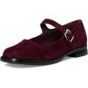 image:imageSteve Madden Womens Delancy Mary Jane FlatBurgundy Suede