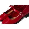 image:imageSteve Madden Womens Delancy Mary Jane FlatRed Leather