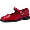image:imageSteve Madden Womens Delancy Mary Jane FlatRed Leather