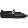 image:imageSteve Madden Womens Poppin Ballet FlatBlack Leather