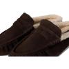 image:imageSteve Madden Womens Rafe LoaferChocolate Brown Suede Fur