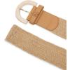 image:imageSteve Madden Womens Raffia Stretch Pant BeltOffwhite