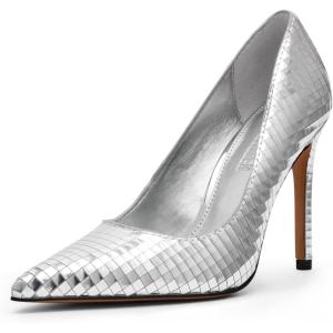 image:imageSteve Madden Womens Noir PumpSilver Disco