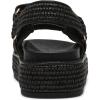 image:imageSteve Madden Womens Bigmona Platform SandalsBlack Raffia