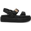 image:imageSteve Madden Womens Bigmona Platform SandalsBlack Raffia