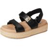 image:imageSteve Madden Womens Bigmona Platform SandalsBlackNatural