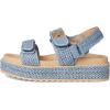 image:imageSteve Madden Womens Bigmona Platform SandalsBlue Raffia