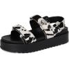 image:imageSteve Madden Womens Bigmona Platform SandalsCow Print