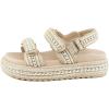 image:imageSteve Madden Womens Bigmona Platform SandalsGold Multi