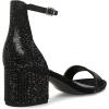 image:imageSteve Madden Womens Irenee Heeled SandalBlack Rhinestone