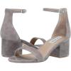 image:imageSteve Madden Womens Irenee Heeled SandalLight Grey Suede