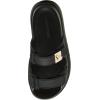 image:imageSteve Madden womens Bigschmona BlackBlack SuedeBlack Jelly