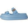 image:imageSteve Madden womens Bigschmona BlackBlack SuedeLight Blue Jelly