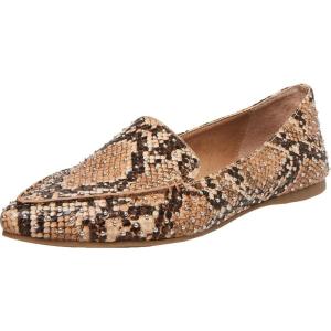 image:imageSteve Madden Womens Featherl Loafer FlatTan Snake