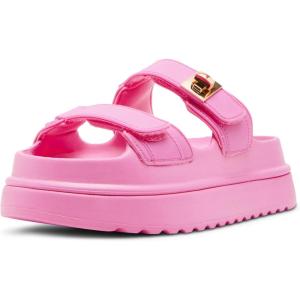 image:imageSteve Madden womens Bigschmona BlackBlack SuedePink Jelly