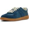 Navy Suede